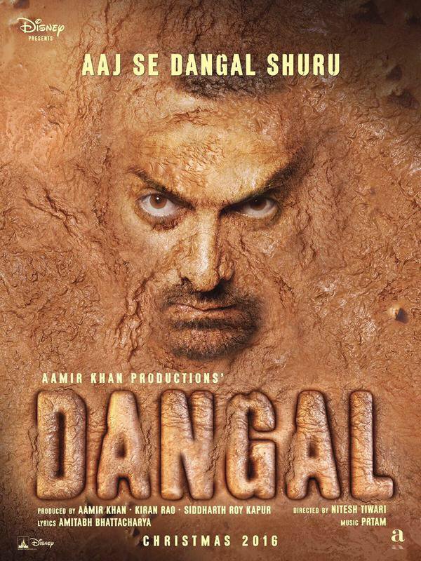 Dangal movie poster - Disney - Bollywood