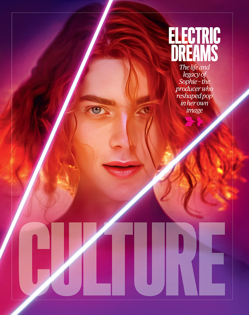 Sophie Xeon - Cover for The Guardian Culture section